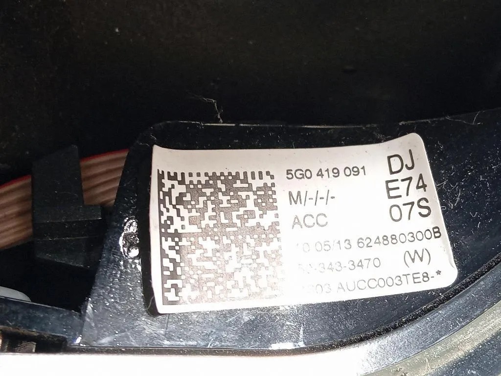 Volante 5G0 419 091 Volkswagen GOLF VII 2013