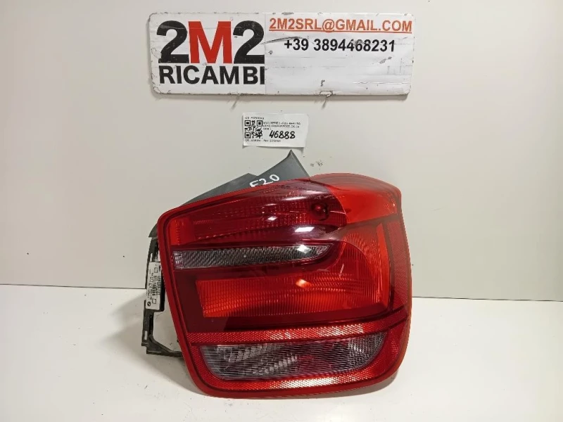 Fanale POST DX 900065716321727009806 Bmw Serie 1 F20 Berlina 2015
