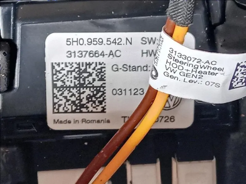 Volante 5H0959542N Volkswagen GOLF VII 2017