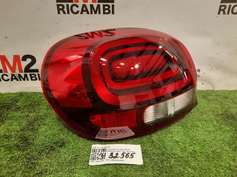 Fanale POST SX 98 122 575 80 Citroen C3 III 2016