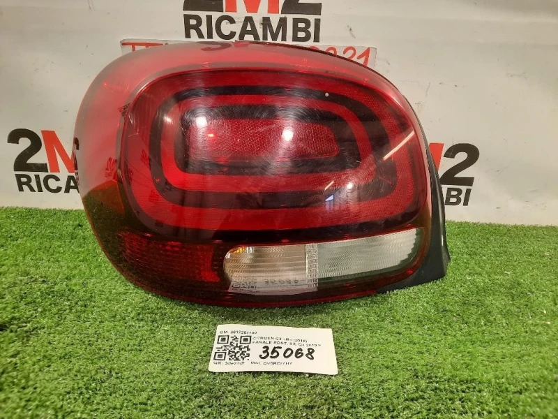 Fanale POST SX 9812257780 Citroen C3 III 2016
