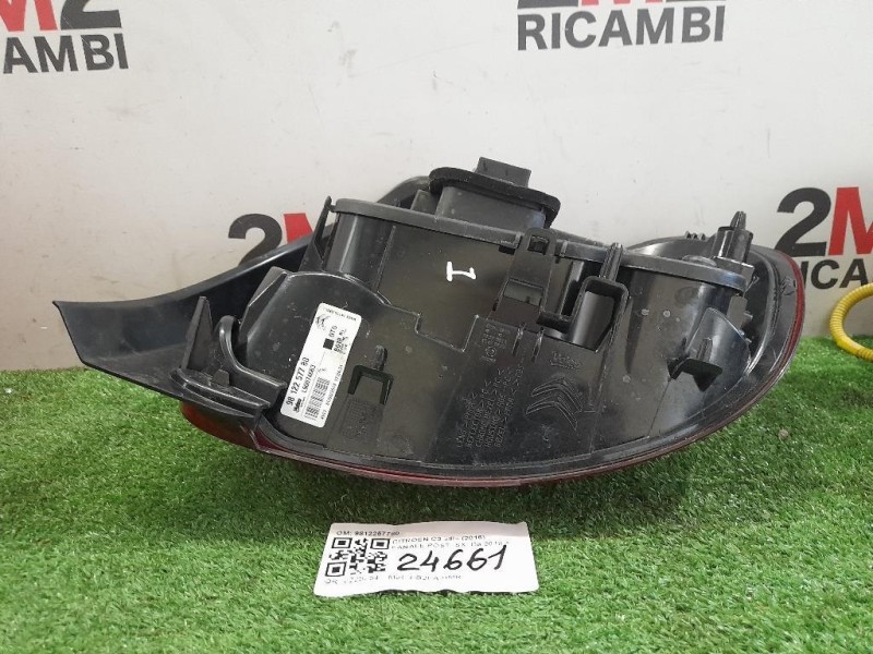 Fanale POST SX 9812257780 Citroen C3 III 2016