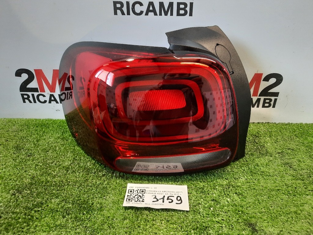 Fanale POST SX YQ00042480 Citroen C3 Aircross 2017