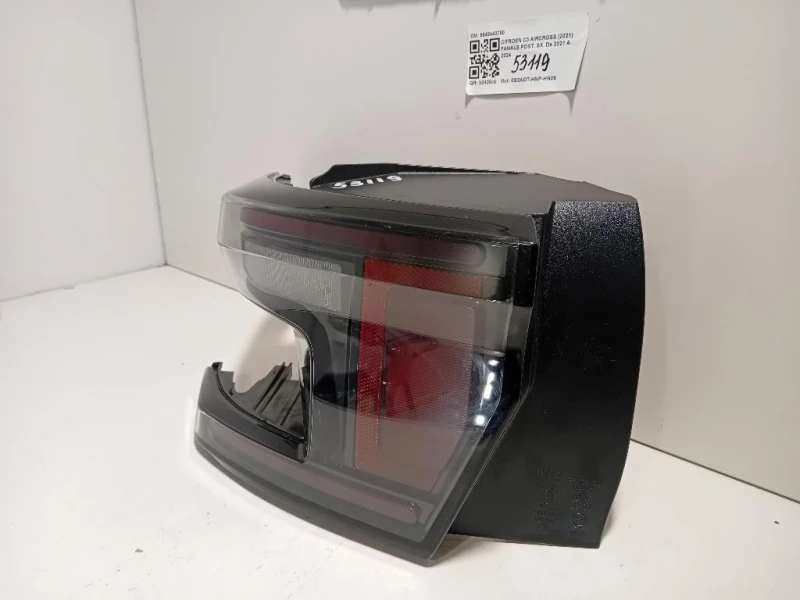 Fanale POST SX 9848440780 Citroen C3 Aircross 2021
