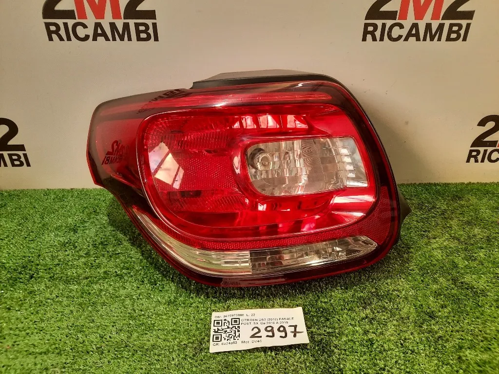 Fanale POST SX 9676973880 Citroen DS3 2010