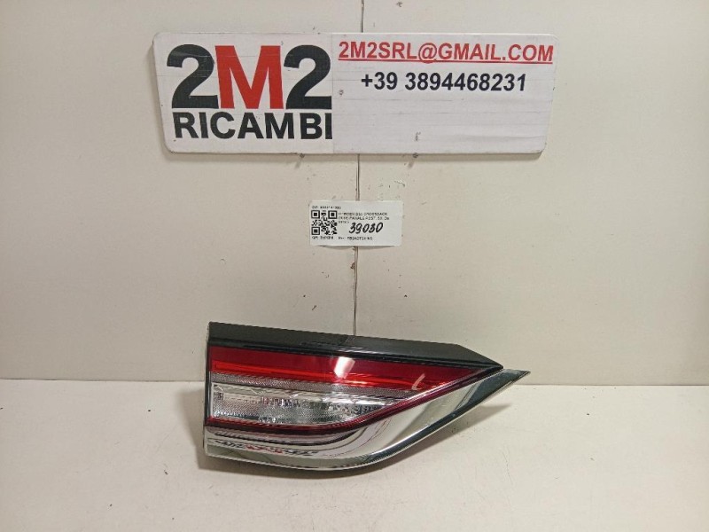 Fanale POST SX 9822181080 Citroen DS3 Crossback 2018