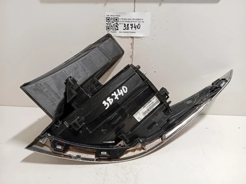 Fanale POST SX 9822178080 Citroen DS3 Crossback 2018