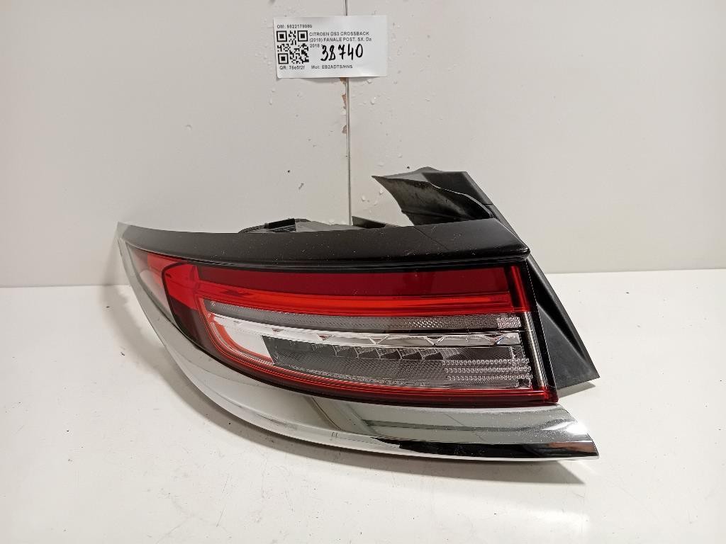 Fanale POST SX 9822178080 Citroen DS3 Crossback 2018