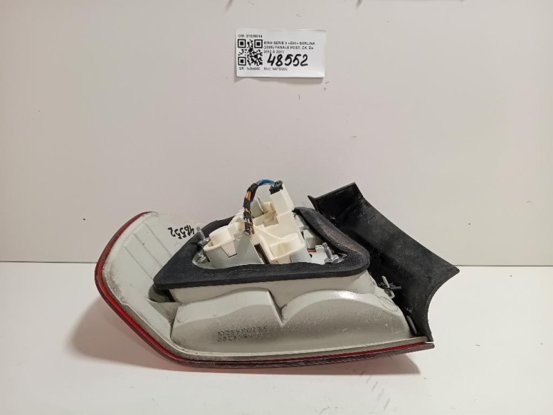 Fanale POST DX 21838014 Bmw Serie 3 E90 Berlina 2005