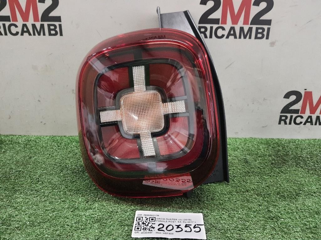 Fanale POST SX 265558217R Dacia Duster II 2018