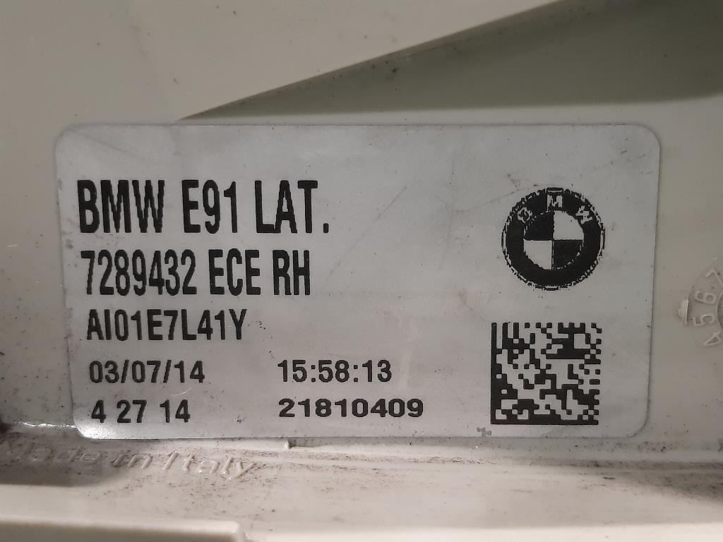 Fanale POST DX 7289432 Bmw Serie 3 E91 Touring 2005