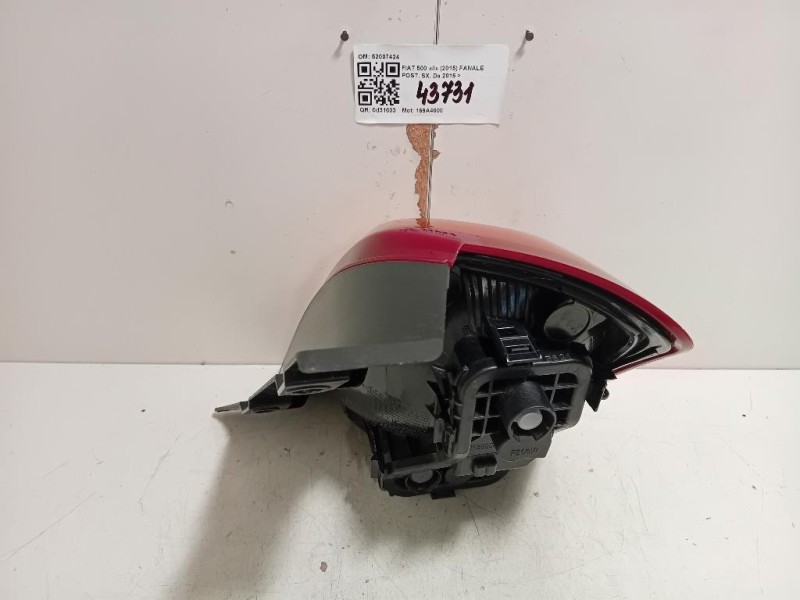 Fanale POST SX 52007424 Fiat 500 II 2015