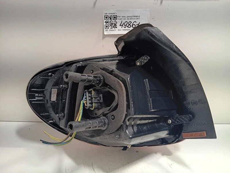 Fanale POST SX 51883571 Fiat 500L 2013