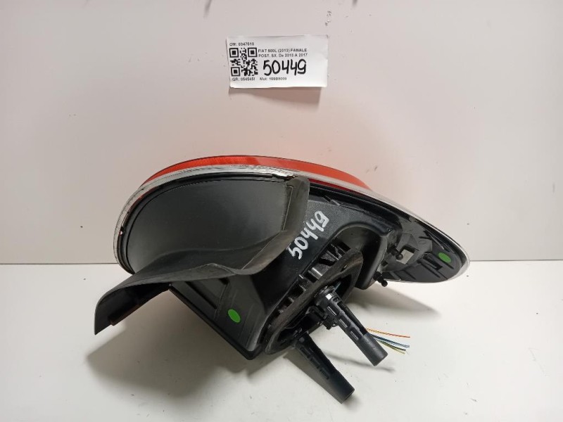 Fanale POST SX 51883572 Fiat 500L 2013