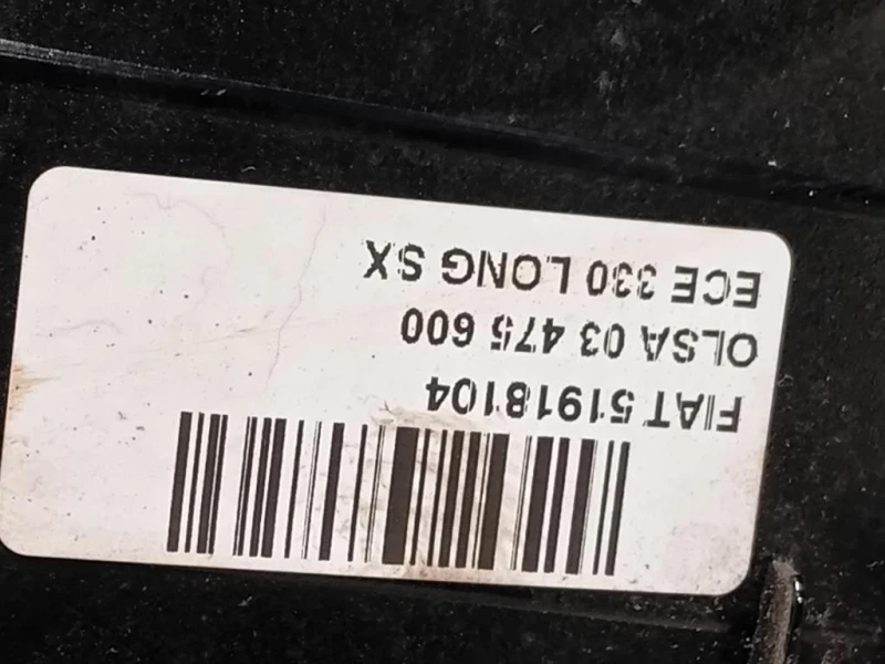 Fanale POST SX 51918104 Fiat 500L 2013