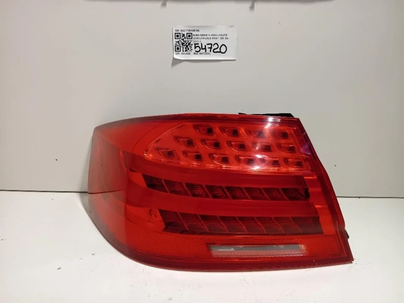 Fanale POST DX 6321725195705 Bmw Serie 3 E92 Coupe 2007