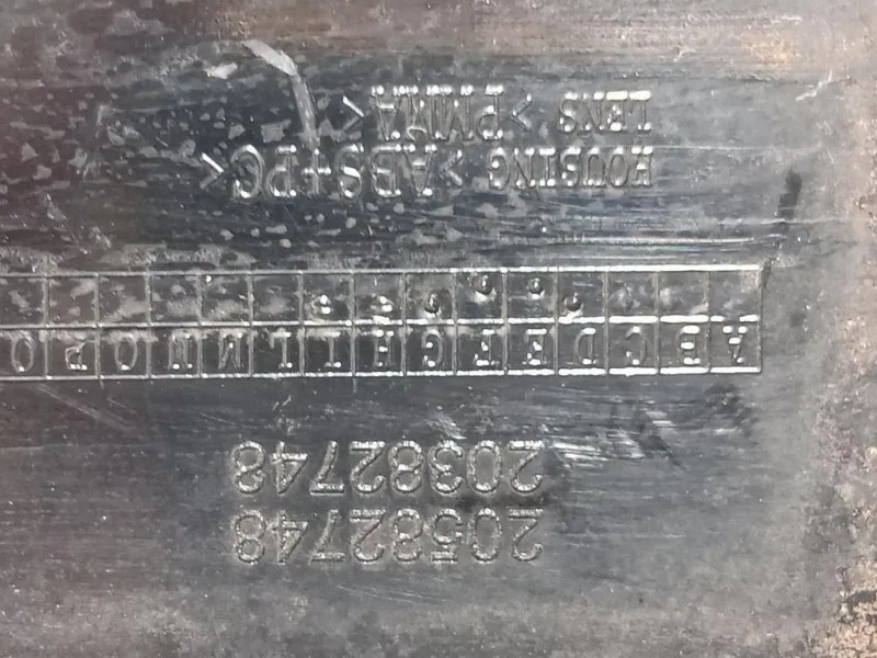 Fanale POST SX 02038299900010 Fiat Doblò III Cargo 2010