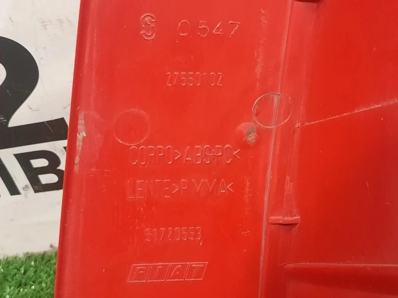 Fanale POST SX 27550102 Fiat Multipla II 2004