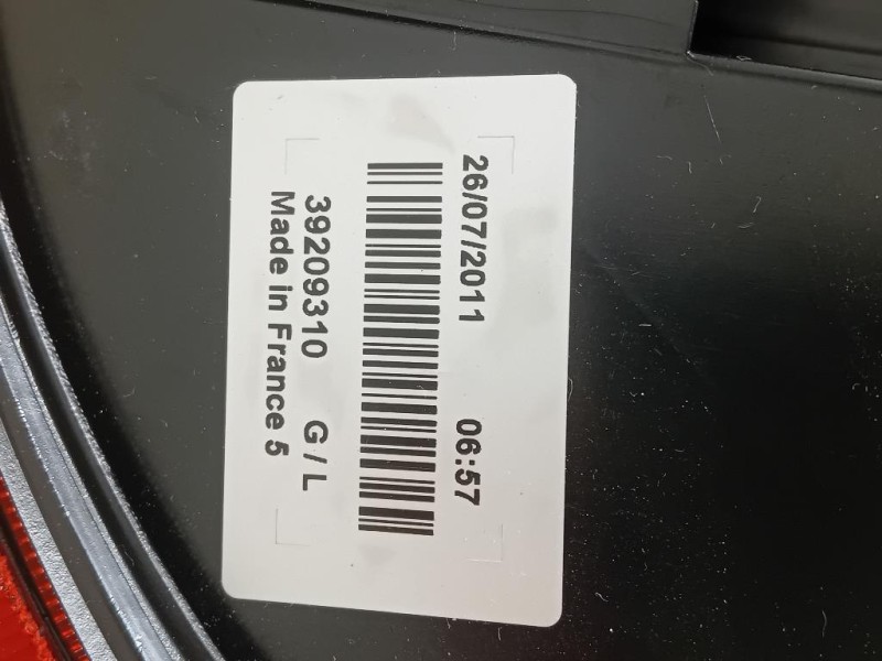 Fanale POST SX 39209310 Ford Fiesta V 2002