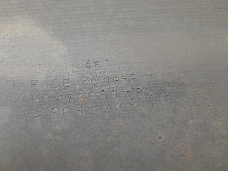 Paraurti ANT NUDO MR478669 Mitsubishi Pajero Sport 1998