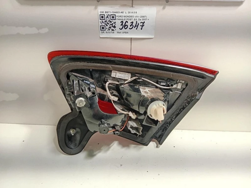 Fanale POST SX BS71-13A603-AE Ford Mondeo IV 2007