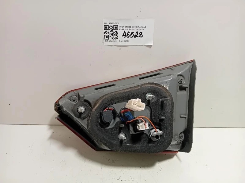 Fanale POST SX 92403-3Z5 Hyundai I40 2012