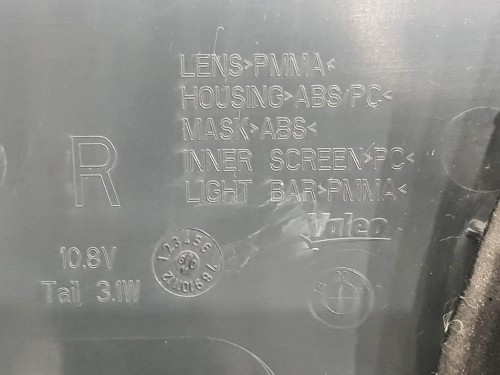 Fanale POST DX FANALE POST DX Bmw Serie 5 F07 GT 2010