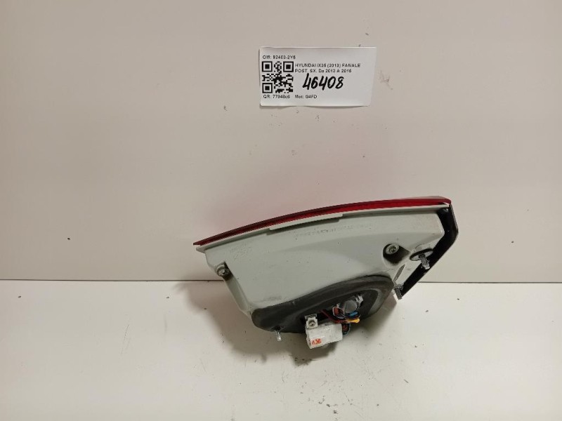 Fanale POST SX 92403-2Y5 Hyundai IX35 2013