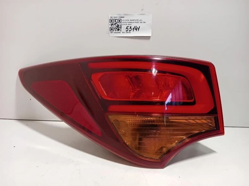 Fanale POST SX 92401-2W600 Hyundai Santa FÉ IV 2015