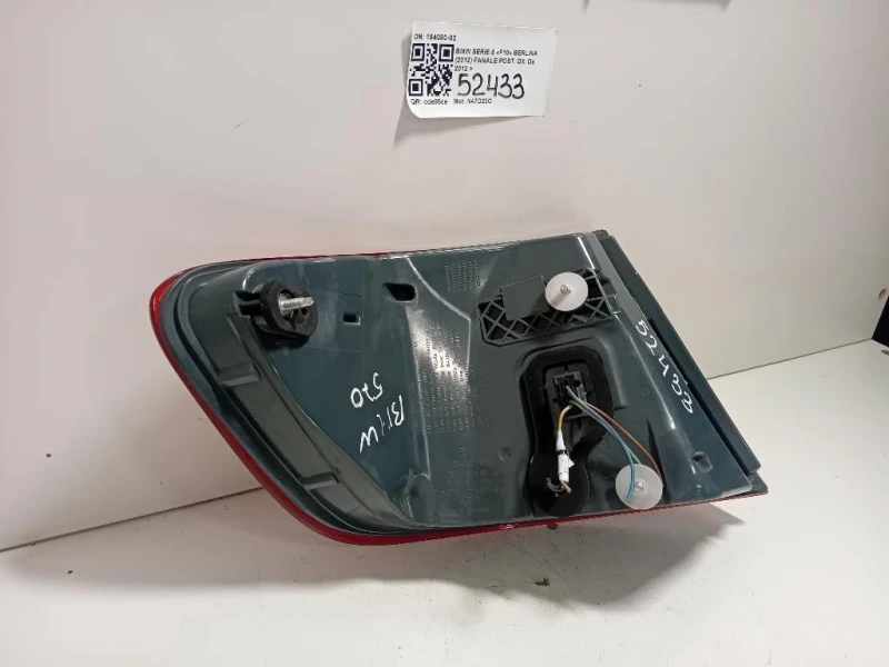 Fanale POST DX 184080-02 Bmw Serie 5 F10 Berlina 2012