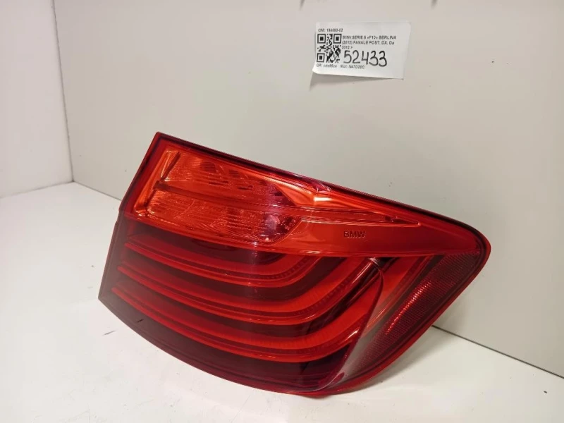 Fanale POST DX 184080-02 Bmw Serie 5 F10 Berlina 2012