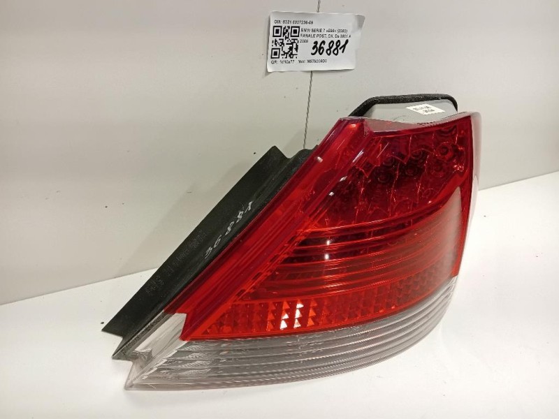 Fanale POST DX 6321 6937236-09 Bmw Serie 7 E66 2003