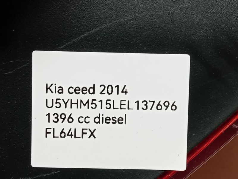 Fanale POST SX 92401-A20 Kia CEED II 2012