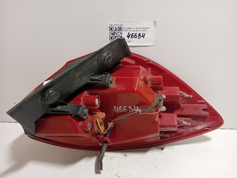 Fanale POST SX 92401-A20 Kia CEED II 2012