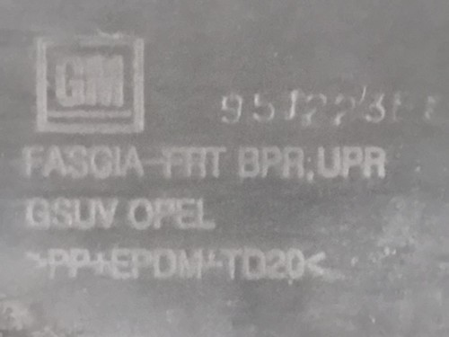 Paraurti ANT 95122388 Opel Mokka 2013