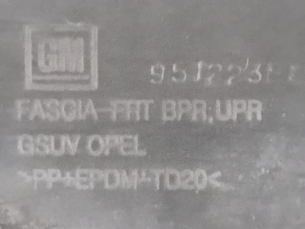 Paraurti ANT 95122388 Opel Mokka 2013