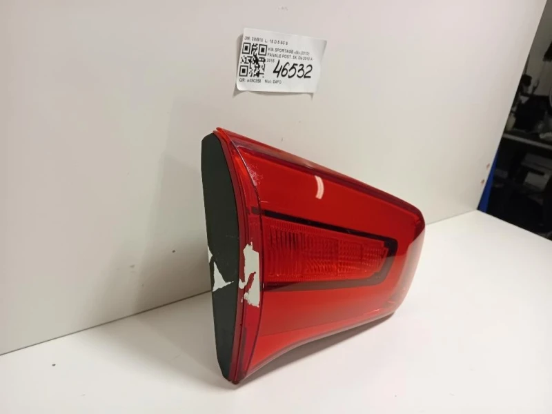 Fanale POST SX 92406-3W510 Kia Sportage III 2010