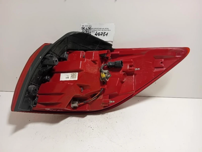 Fanale POST SX 92401-3W5 Kia Sportage III 2010