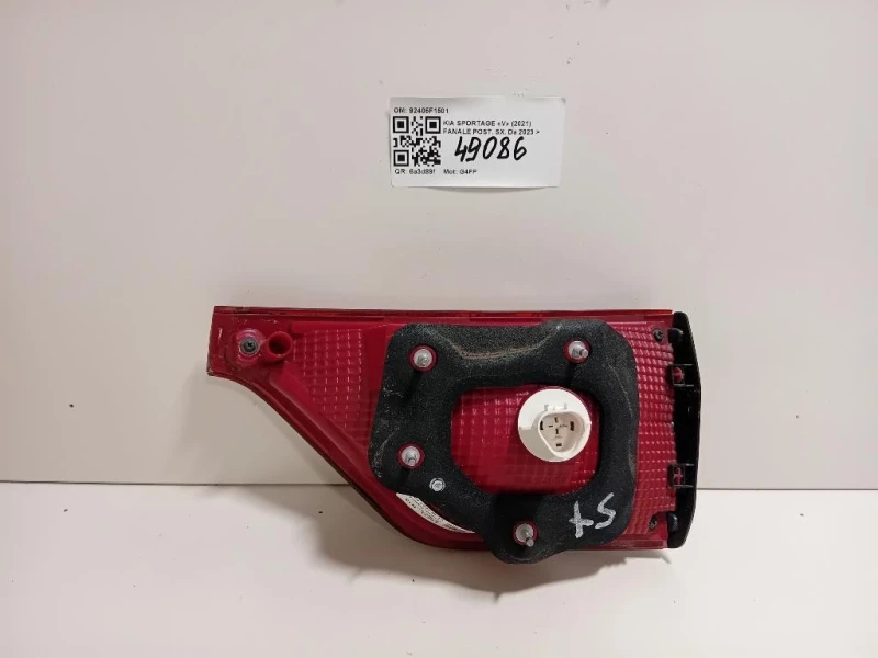 Fanale POST SX 92405F1501 Kia Sportage IV 2018