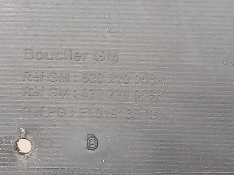 Paraurti ANT 620220008R Opel Movano B 2010