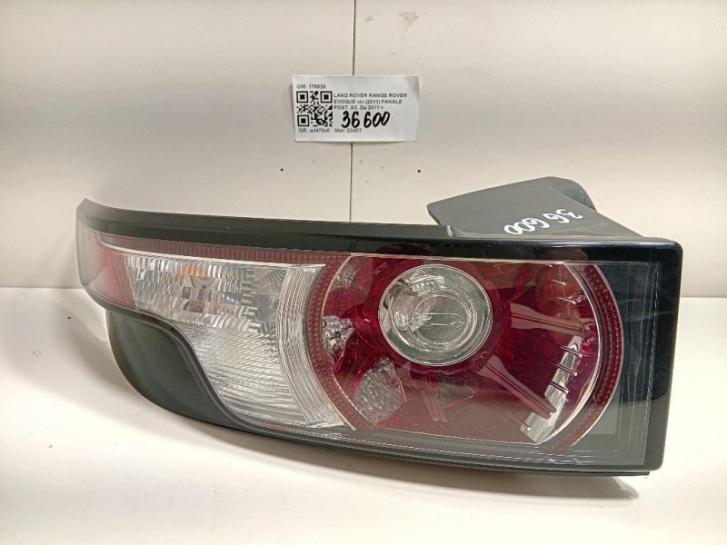 Fanale POST SX 178926 Land Rover Range Rover Evoque I 2011