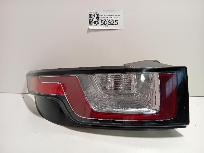 Fanale POST SX LR074793 Land Rover Range Rover Evoque I 2015