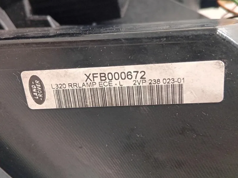 Fanale POST SX XFB500430 Land Rover Range Rover Sport I 2005