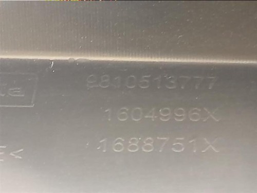 Paraurti ANT 9810513777 Peugeot 208 I 2015