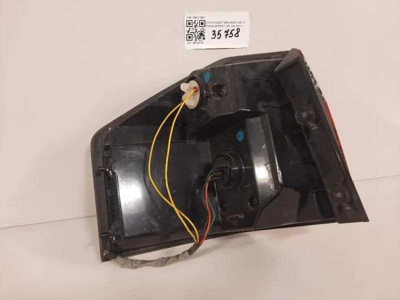 Fanale POST DX 95021467 Chevrolet Orlando 2011