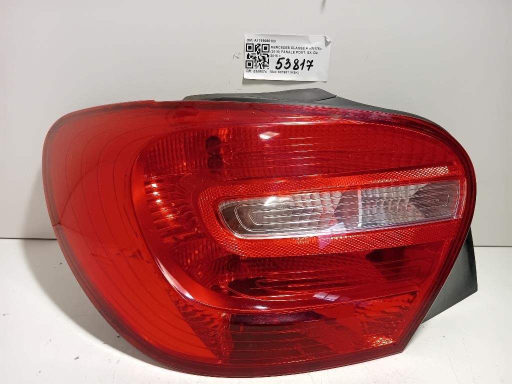 Fanale POST SX A1769060100 Mercedes Classe A W176 2015