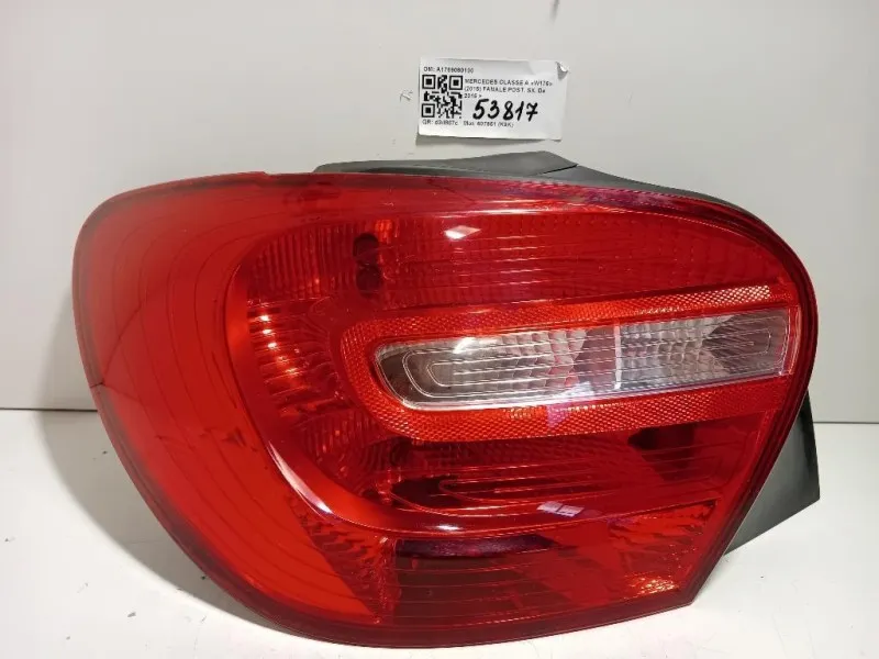 Fanale POST SX A1769060100 Mercedes Classe A W176 2015
