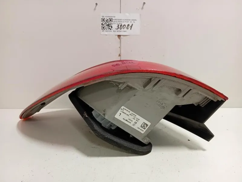 Fanale POST SX A2468200164 Mercedes Classe B W246 2012