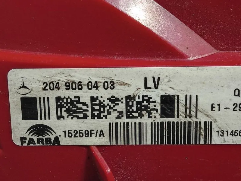 Fanale POST SX 2049060403 Mercedes Classe C C204 Coupé 2011