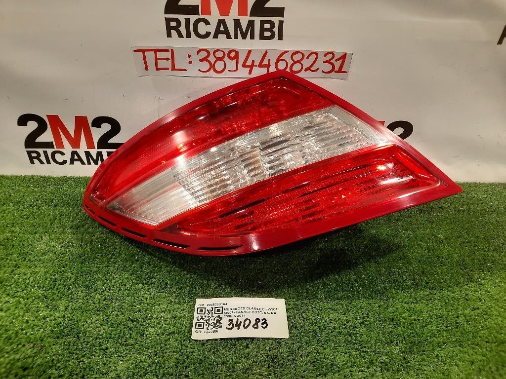 Fanale POST SX 2048200164 Mercedes Classe C W204 2007